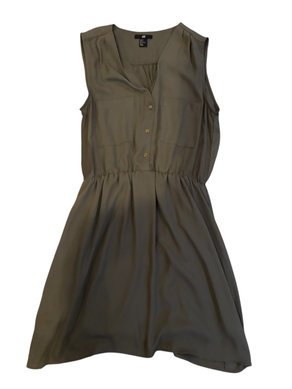 H&M Army Green Dress | Size 6